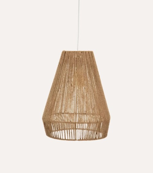 Lámpara Colgante Palm de Cuerda Natural
