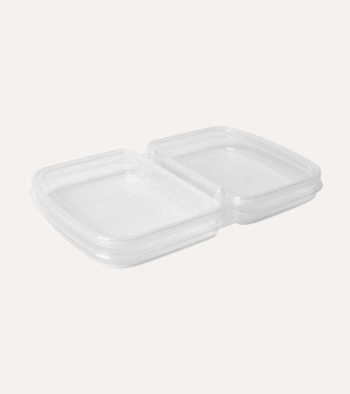Fiambrera Doble para Embutidos de Plástico