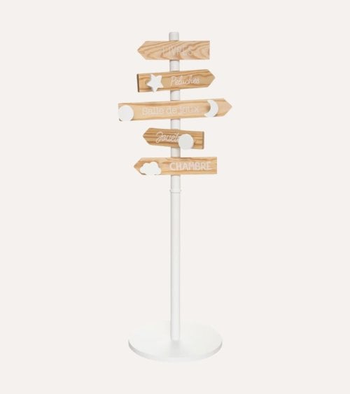 Perchero de Pie Infantil Carteles de MDF