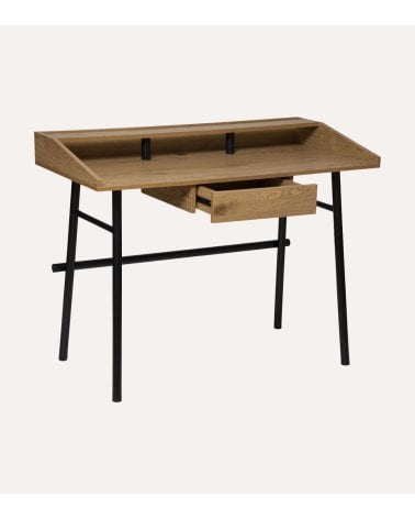 Escritorio Josan con 1 Cajón de MDF y Acero
