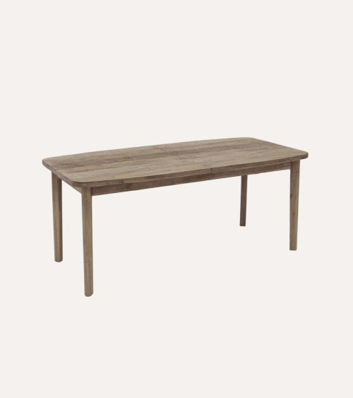 Mesa de Comedor Extensible Banila de Madera de Acacia