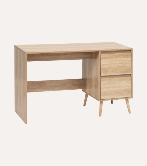 Escritorio Abana con 2 Cajones de MDF