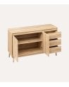 Aparador Abana con 2 Puertas y 3 Cajones de MDF