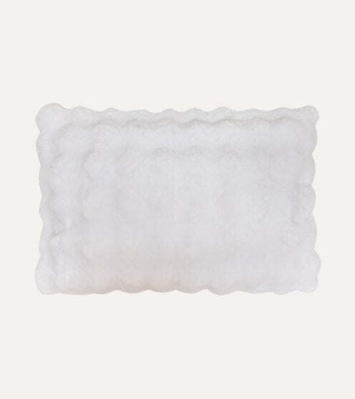 Cojín Rectangular de Pelo Zephy de Poliéster