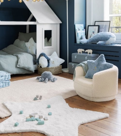 Sillón Infantil de Borreguillo de MDF