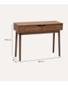 Consola con 2 Cajones Slidy de MDF