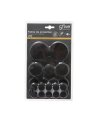 Pack de Protección con 50 Fieltros Adhesivos en Negro-1