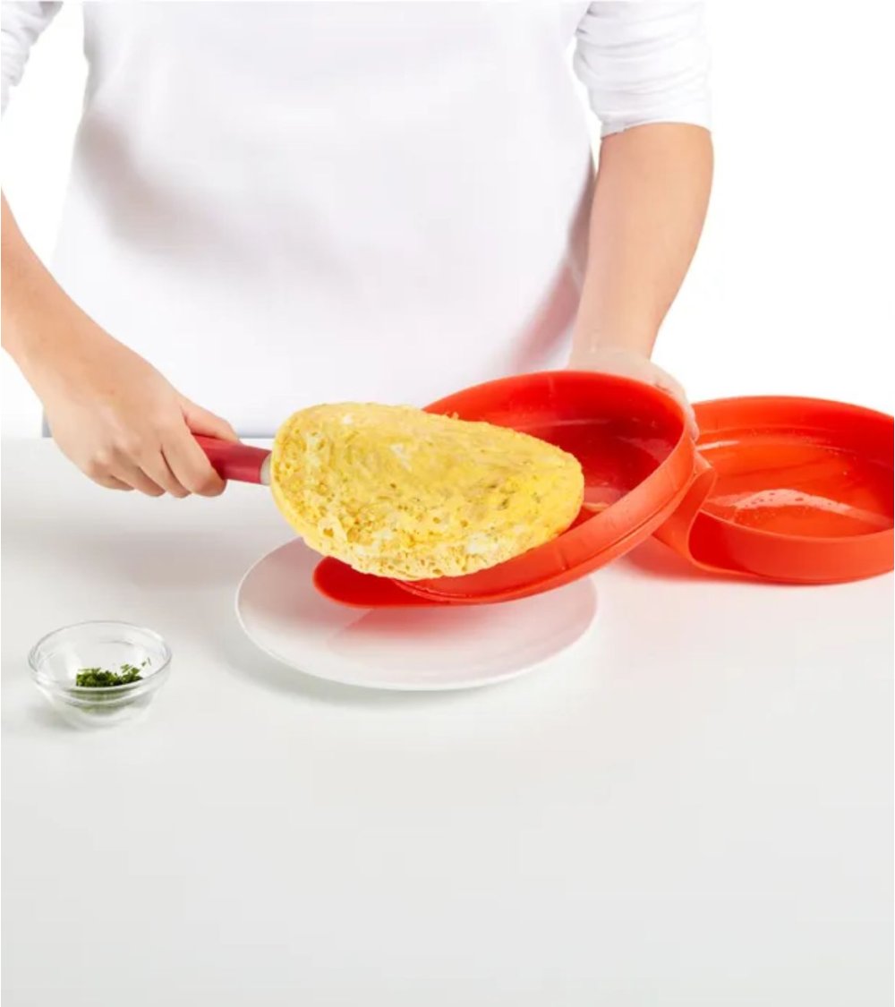 Molde de silicona para hacer tortillas en microondas en 2 min. Lekue.