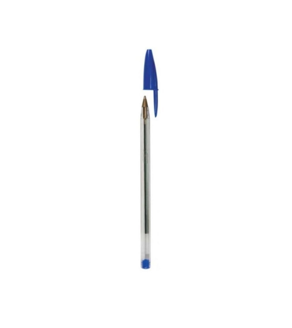 Pack 5 bolígrafos Bic Crsiatl Original azul 802052