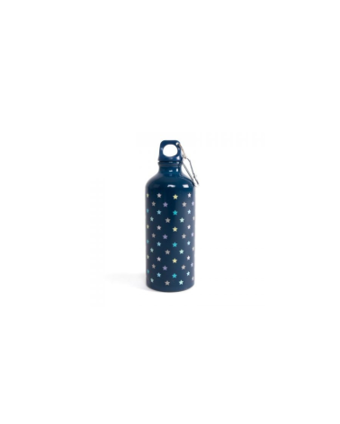 Botella de Agua de Aluminio Reutilizable con Diseño Artístico y Colorido