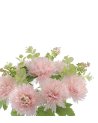 Ramo de Flores Mum Artificial, Decoración Hogar y Eventos, Resistente y Realista-7
