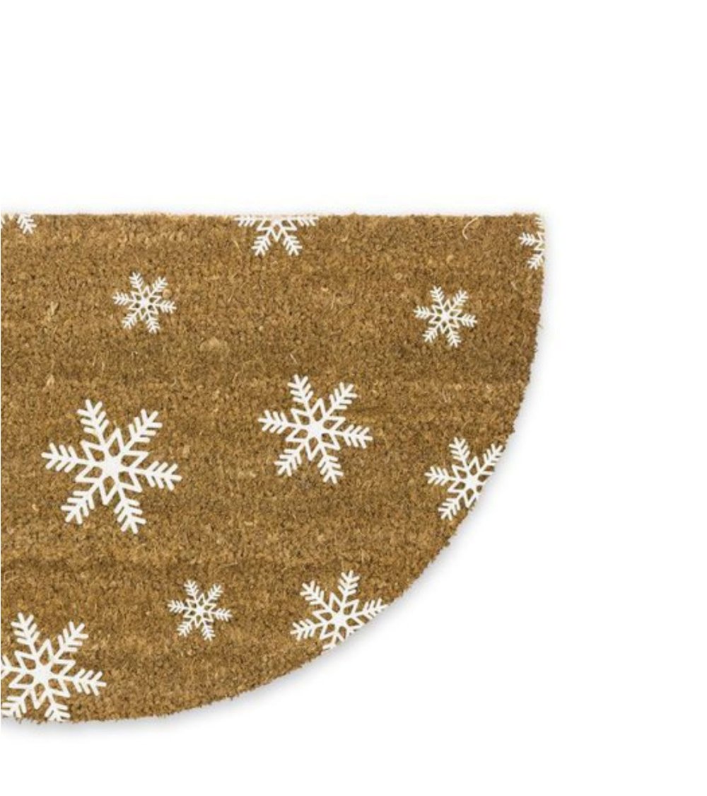 Thickend - Alfombra antideslizante para hielo y nieve, alfombra de fibra de  coco natural de 16 x 118 x 0.28 pulgadas, seguridad para caminar, camino