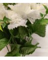 Ramo de Claveles Artificiales de Alta Calidad, Flores Decorativas-8