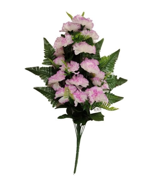 Ramo de Claveles Artificiales de Alta Calidad, Flores Decorativas-3