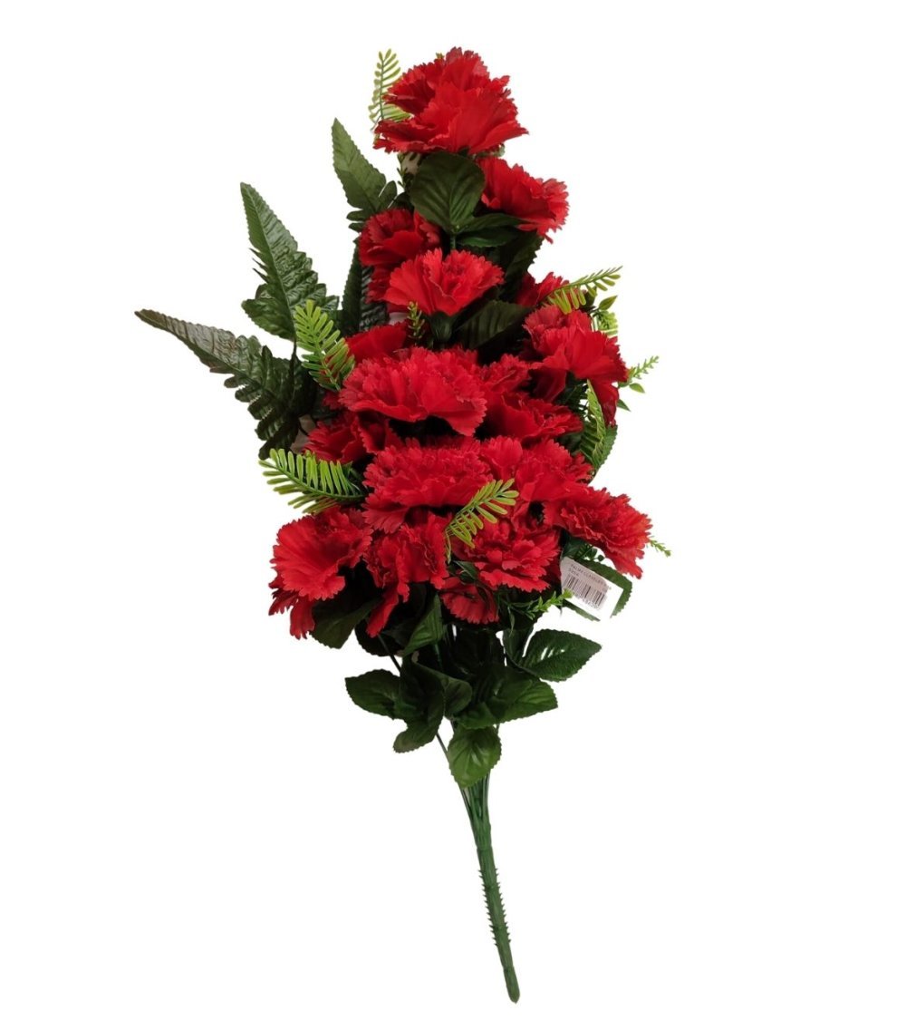Ramo de Claveles Artificiales de Alta Calidad, Flores Decorativas